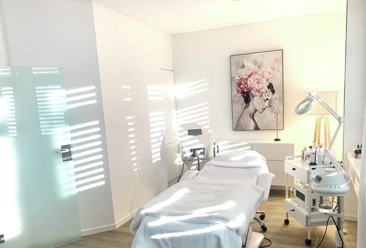 Das MediBeauty Studio nahe St. Gallen Behandlungsraum im MediBeauty Kosmetikstudio Wittenbach